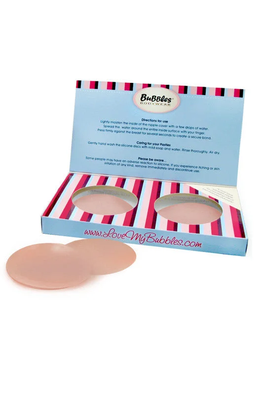 Nipple covers for clothing transparency-Boobles - Non-adhesive Silicone Pasties