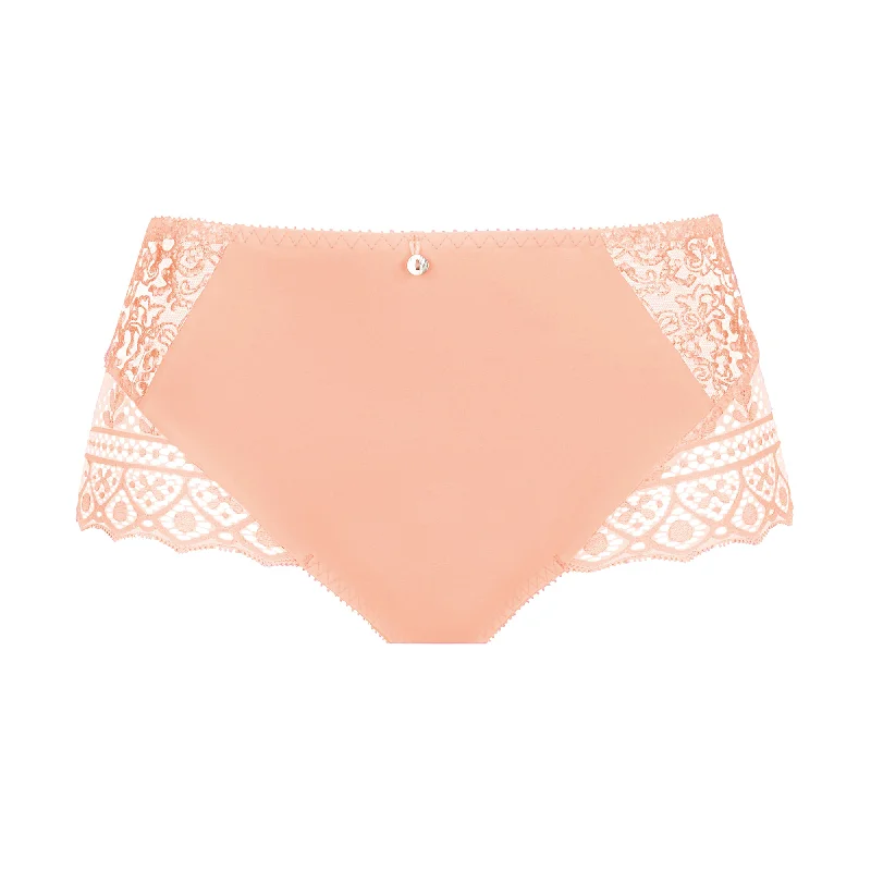 Women's panties for full coverage-Empreinte Cassiopée Panty Peach