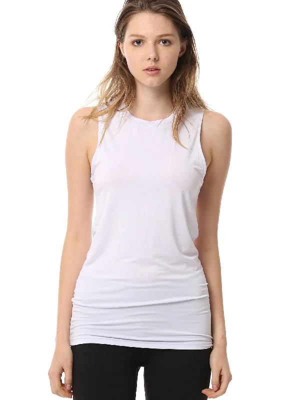 fall layering tanks neutral tones-LONG CUT OFF TANK, WHITE-S