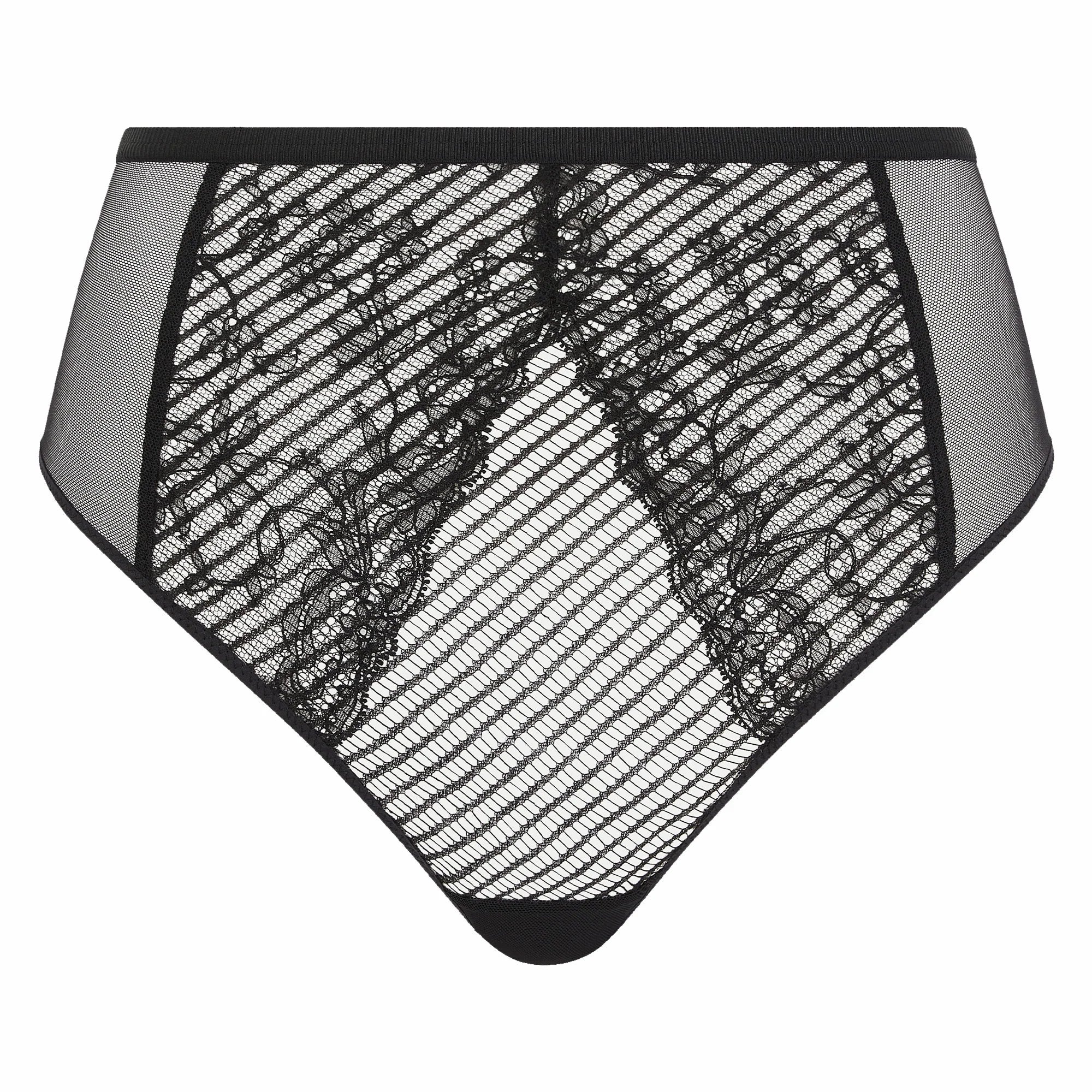 Women's panties with seamless sides for a smooth fit-Chantelle X Txture High-Waisted Thong