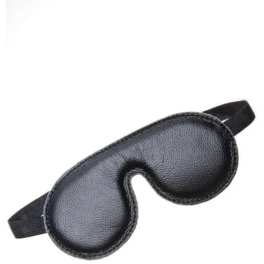 Nipple covers for no-show support under fabrics-Leather Padded Mask