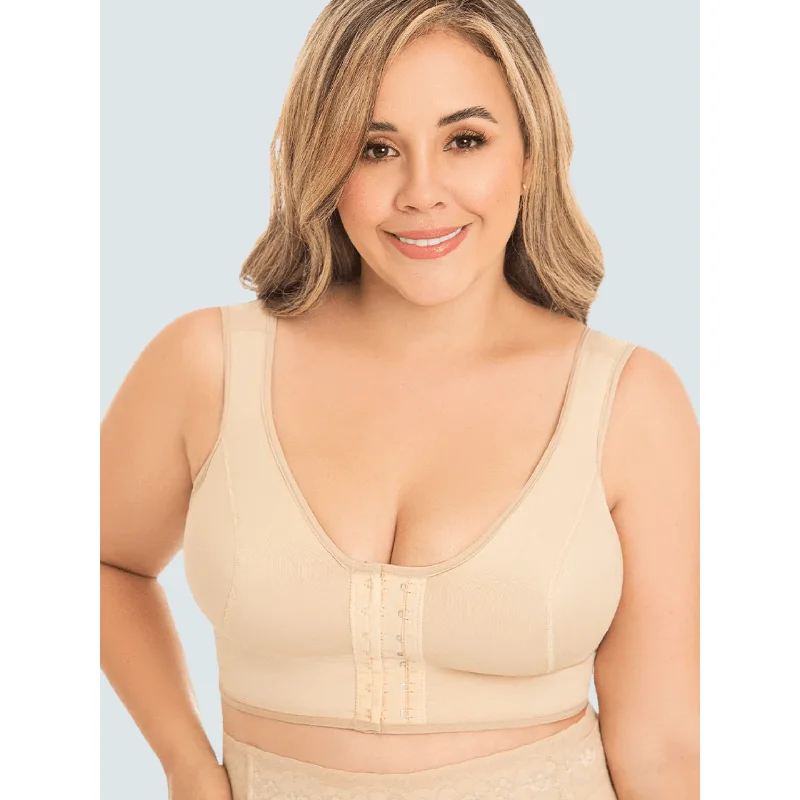 Bras for soft and breathable post-surgery fit-Post Surgical recovery Bra - Wide straps Ref B0016 Bras for soft and breathable post-surgery fit-Post Surgical recovery Bra - Wide straps Ref B0016