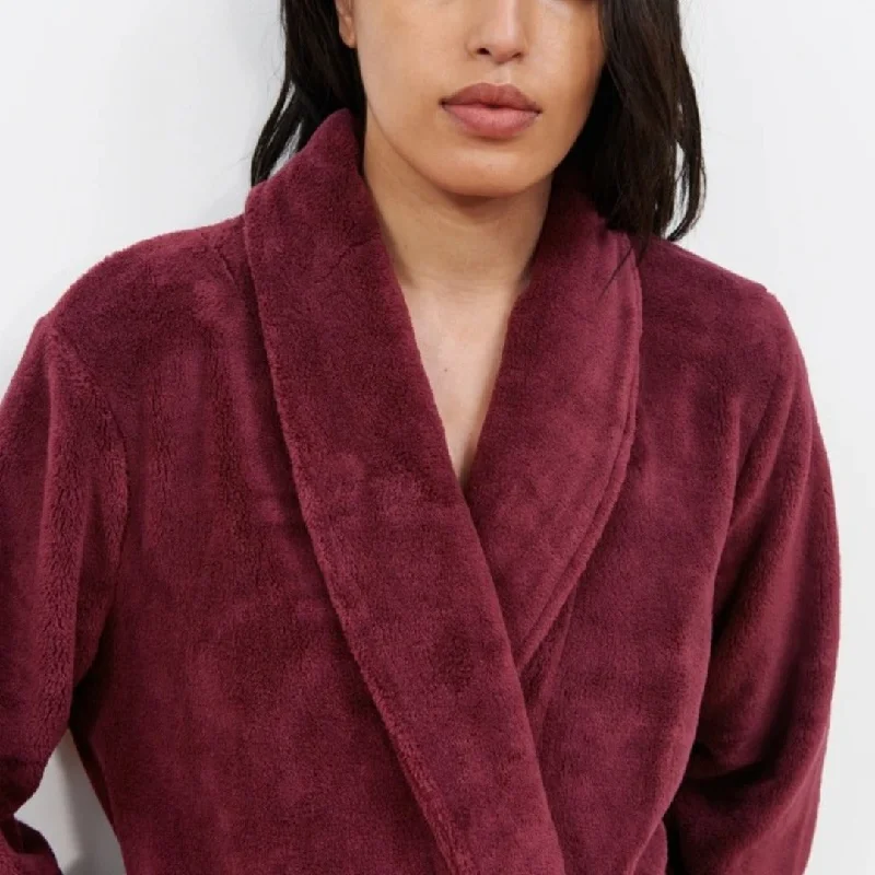 Cozy women's robes with chic style-Femilet Teddy Robe