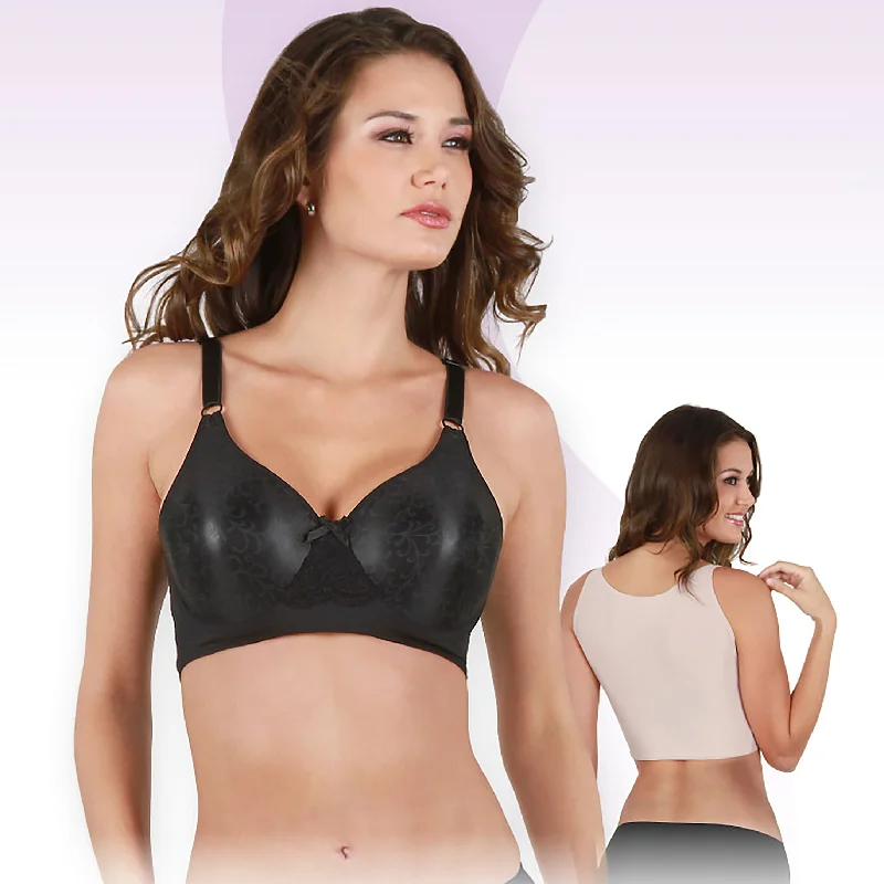 Bras for helping with recovery posture-Silkee Short