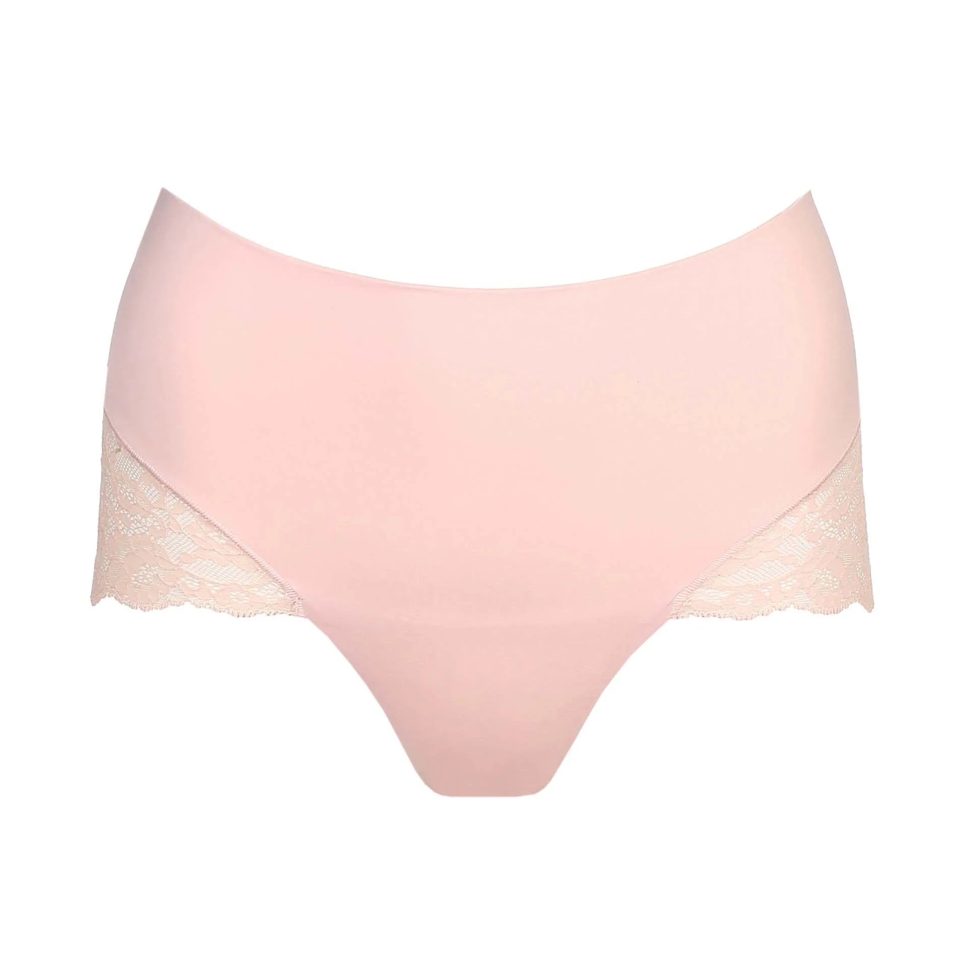 Women's panties with side lace detailing for a chic touch-MARIE JO COLOR STUDIO Pearly pink