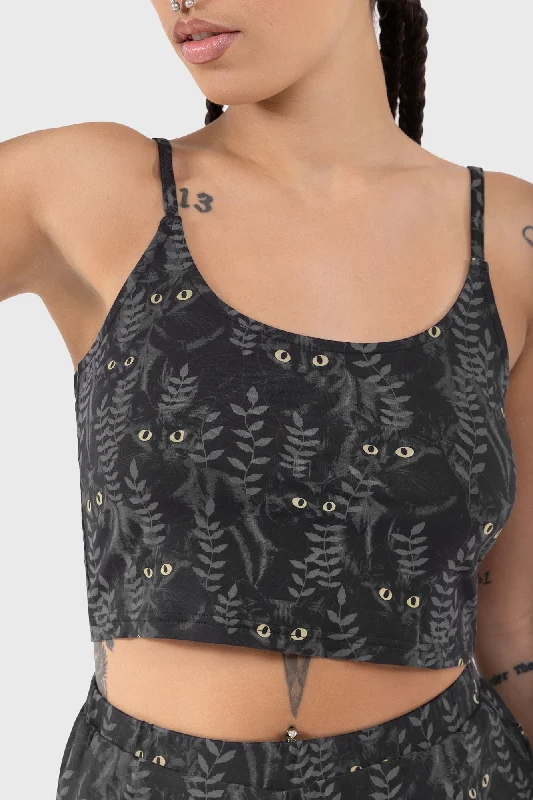 Casual pajama sets for women-Familiar Woods Top