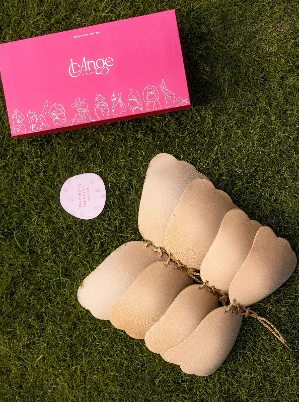 Sexy lingerie for adding allure to your wardrobe-Lily Nude Adjustable Stick-On Bra