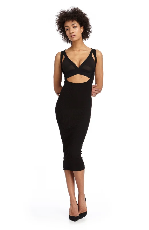 Women's sleep tops with smooth fabric for extra comfort-1634 / Chiron / Reversible Tank Dress / Black Women's sleep tops with smooth fabric for extra comfort-1634 / Chiron / Reversible Tank Dress / Black