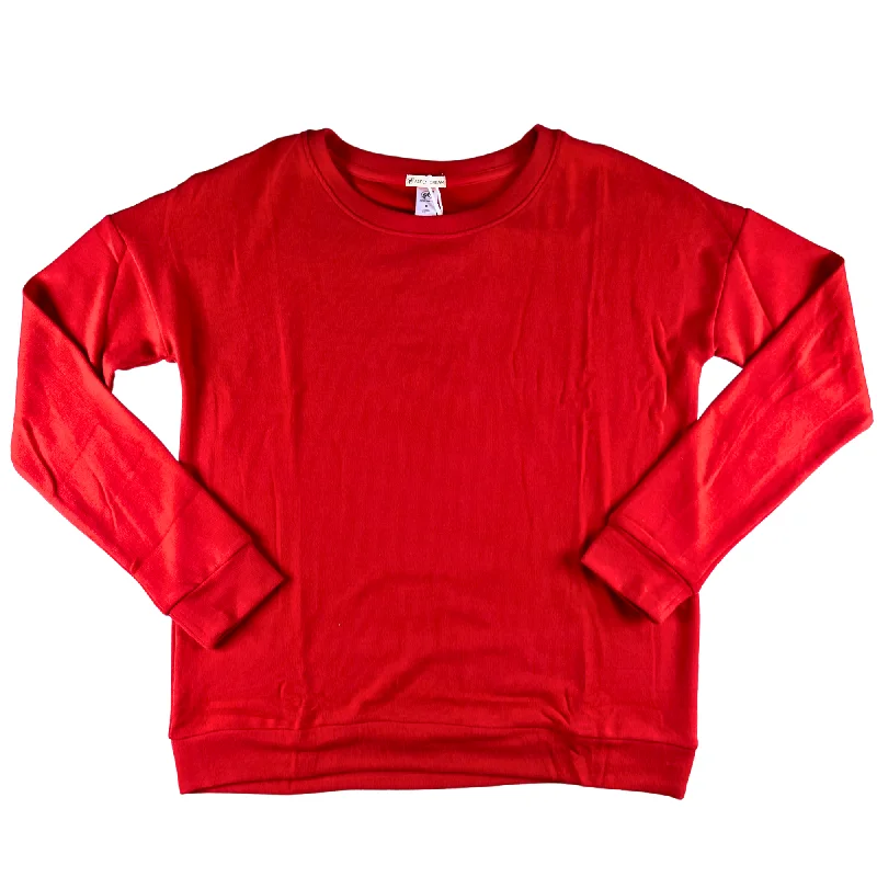 Women's sleep tops with breathable fabric-Aspen Dreams Cozy Lounge Top