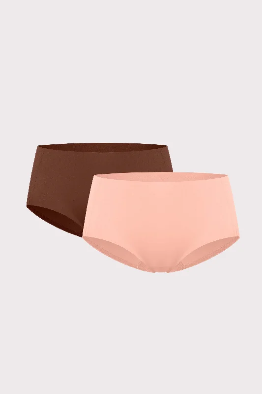 Breathable cotton panties for summer-Cotton Barely Zero Mid Waist Brief Bundle