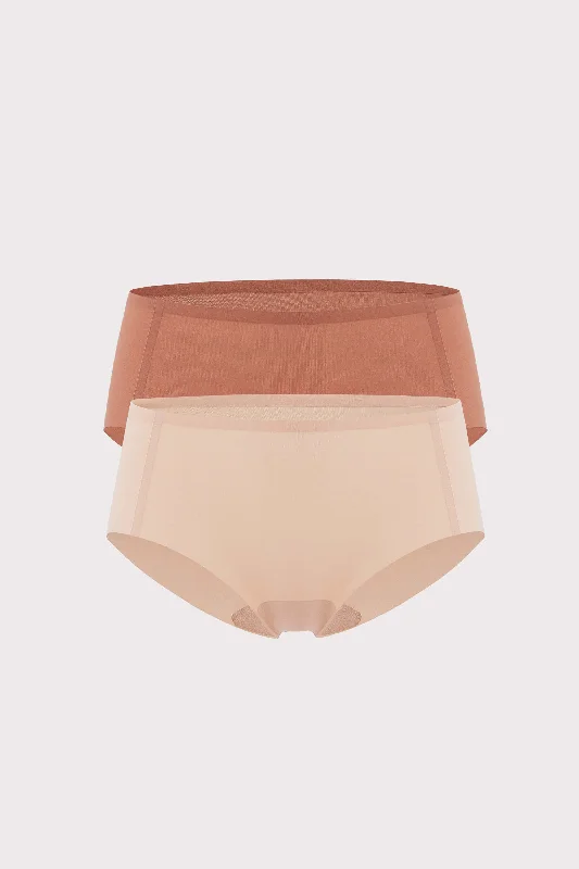 Women's panties with waistband control-Barely Zero Low Waist Brief Bundle