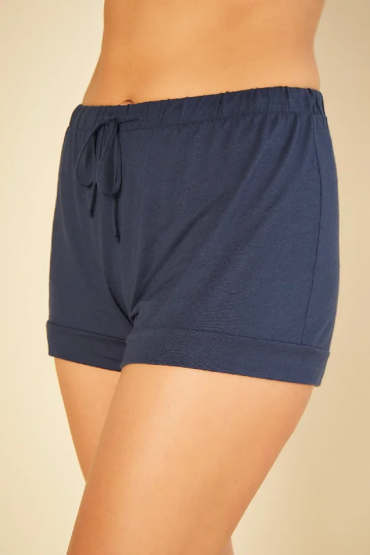Cotton women's sleep tops with simple style-Boxer