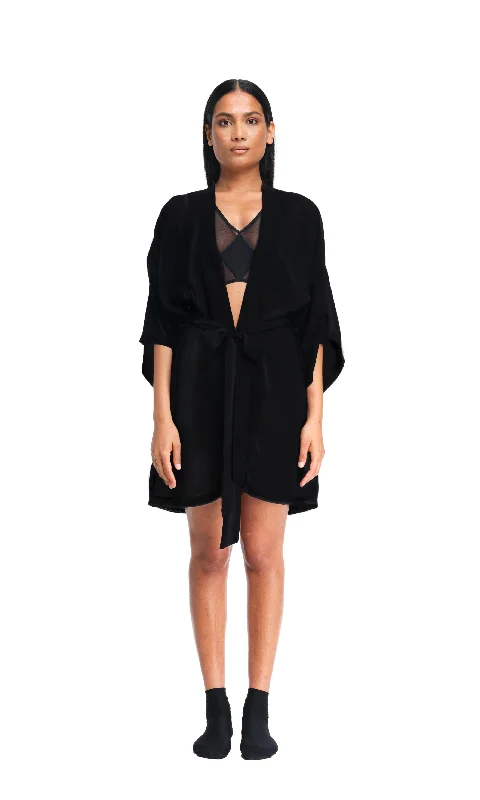 Comfortable women's sleep tops with soft feel-1570 / Hishi Kimono / Opaque