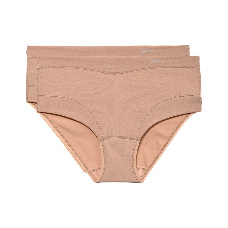 Women's panties for sleeping comfort-Janira Esencial Slip Brief 2-Pack