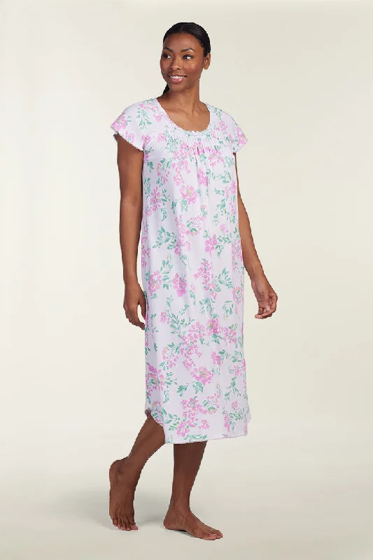Elegant women's sleep tops for a chic look-Cottonessa Long Nightgown