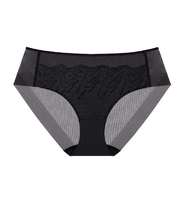 Women's panties with high waist for smooth curves-Curves Hipster