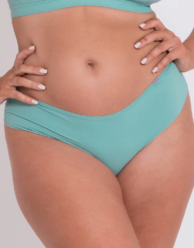 Bikini panties for women with style-Curvy Kate Get Up and Chill Short Sage