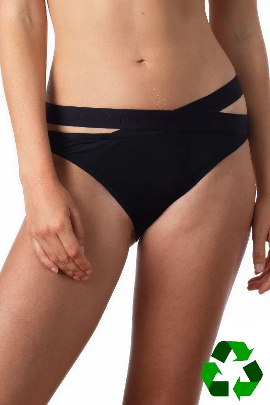Women's panties with soft elastic waistband for a snug fit-DEFY BIKINI BRIEF