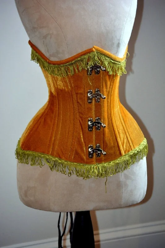 Bustiers and corsets with lace-up back-Double row steel boned authentic underbust velvet corset. Western collection Hourglass waist training corset, coachella, exclusive steampunk corset, burlesque Bustiers and corsets with lace-up back-Double row steel boned authentic underbust velvet corset. Western collection Hourglass waist training corset, coachella, exclusive steampunk corset, burlesque