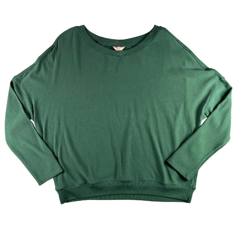 Stylish women's sleep tops with subtle details-Eberjey Softest Sweats Pullover
