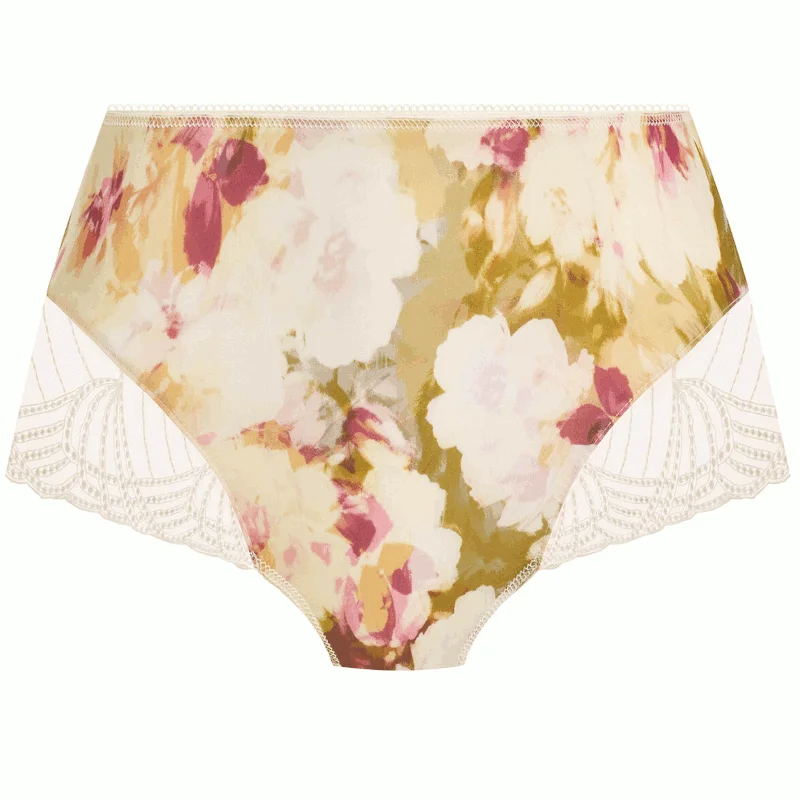 Women's panties with cooling fabric for hot weather-Adelle Full Brief Vanilla Blossom - Fantasie