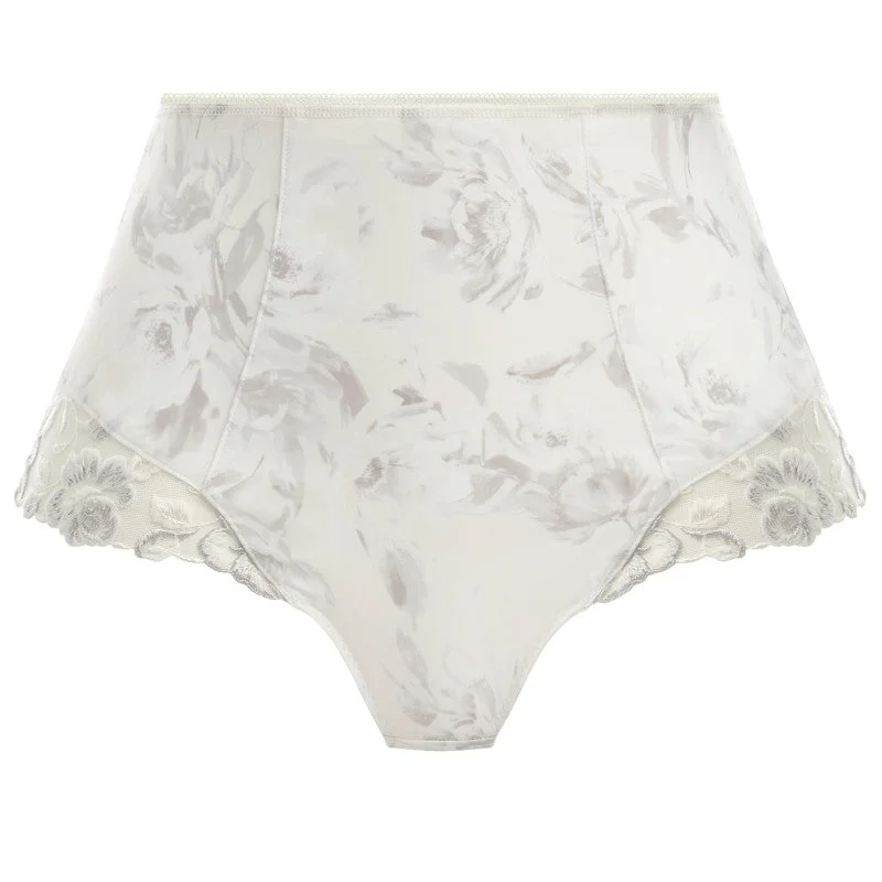 Women's panties with breathable mesh for all-day comfort-Caroline Pearl Floral Print High Waist Brief - Fantasie Women's panties with breathable mesh for all-day comfort-Caroline Pearl Floral Print High Waist Brief - Fantasie