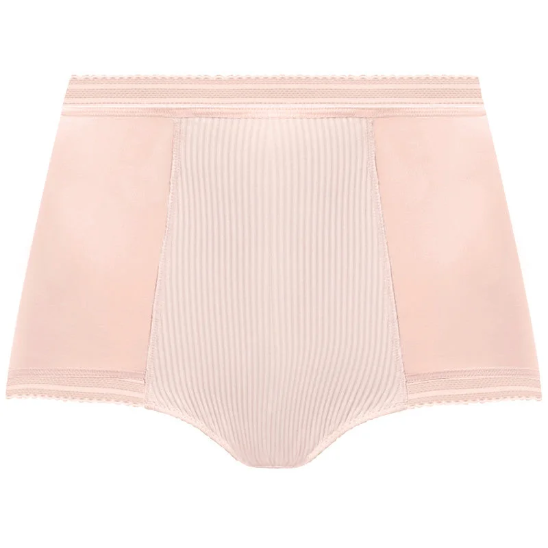 Women's panties for full-coverage comfort and support-Fusion High Waist Brief Panty Blush Pink - Fantasie Women's panties for full-coverage comfort and support-Fusion High Waist Brief Panty Blush Pink - Fantasie