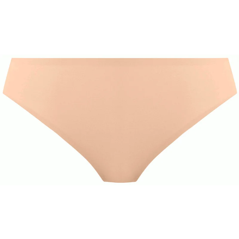 Women's panties with seamless sides for a smooth fit-Lace Ease Invisible Stretch Thong Natural Beige Nude - Fantasie Women's panties with seamless sides for a smooth fit-Lace Ease Invisible Stretch Thong Natural Beige Nude - Fantasie
