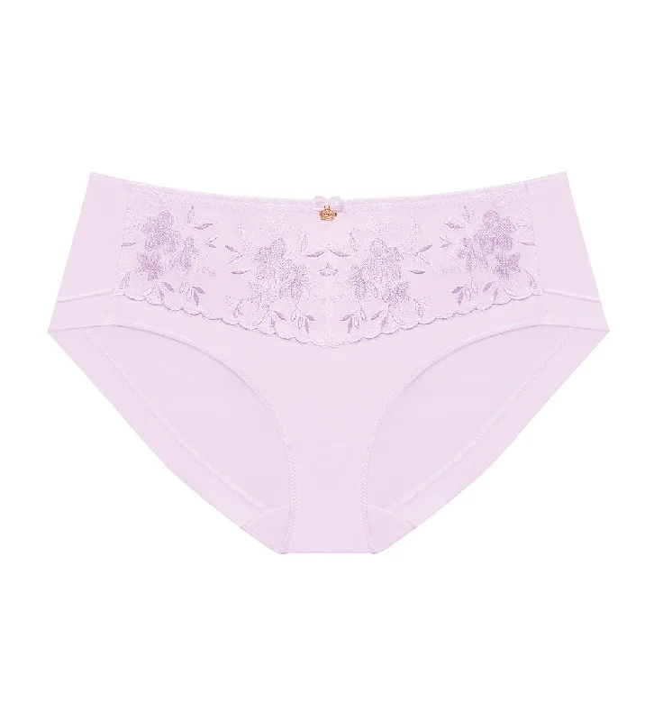Women's panties with seamless edges for invisible wear-Florale Slimming Beauty Hipster