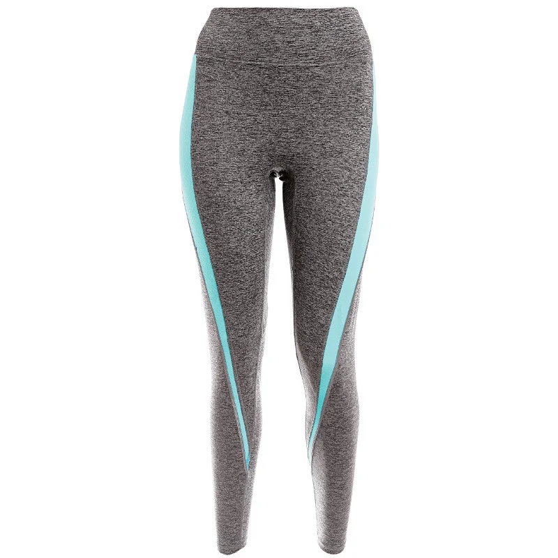 Women's panties with wide sides for additional comfort-Reflective Twist Grey Exercise Leggings - Freya Active Women's panties with wide sides for additional comfort-Reflective Twist Grey Exercise Leggings - Freya Active