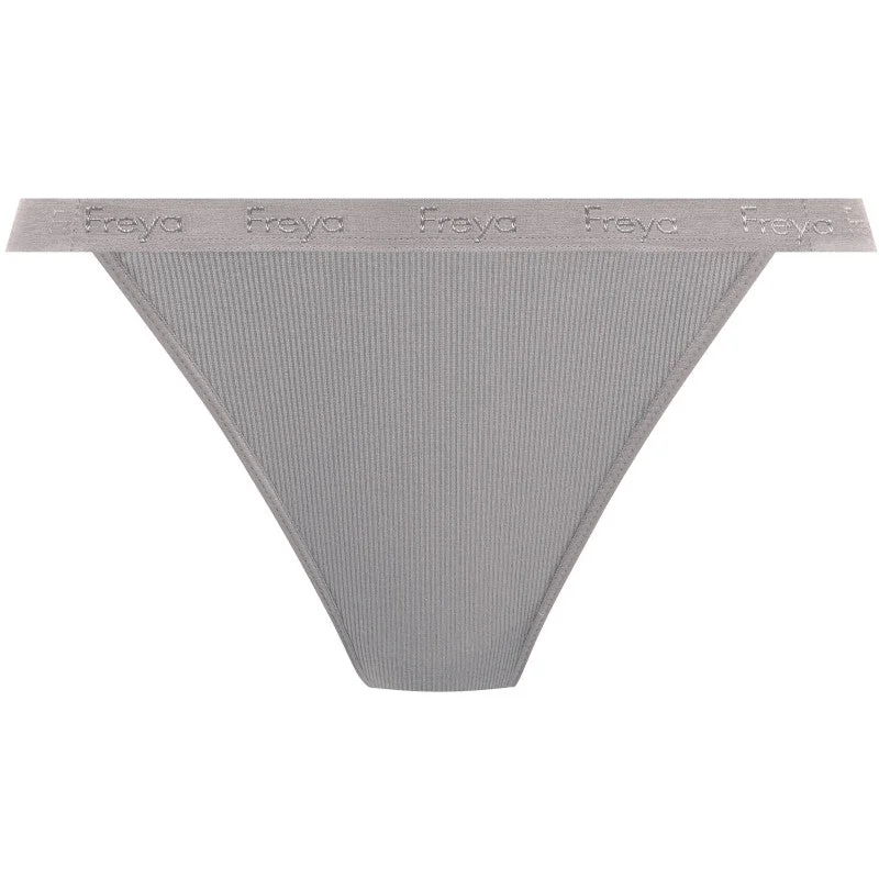 Women's panties with breathable mesh lining for comfort-Chill Brief Cool Grey - Freya