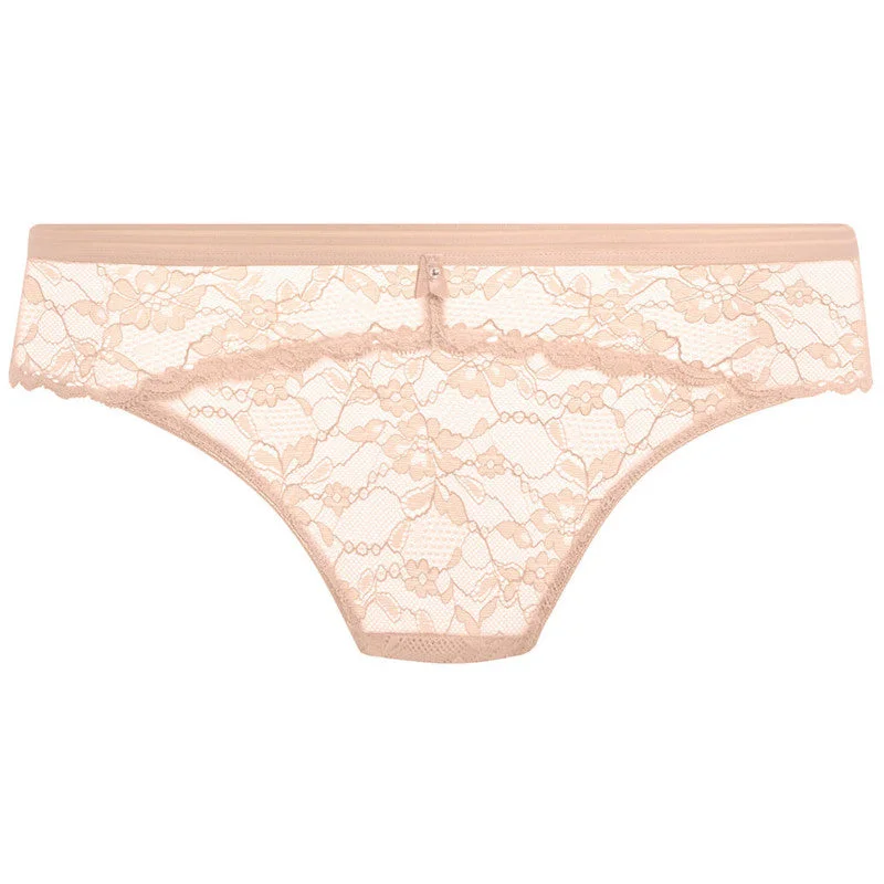 Plus-size cotton panties for ultimate comfort-Offbeat Brief Natural Beige Nude - Freya