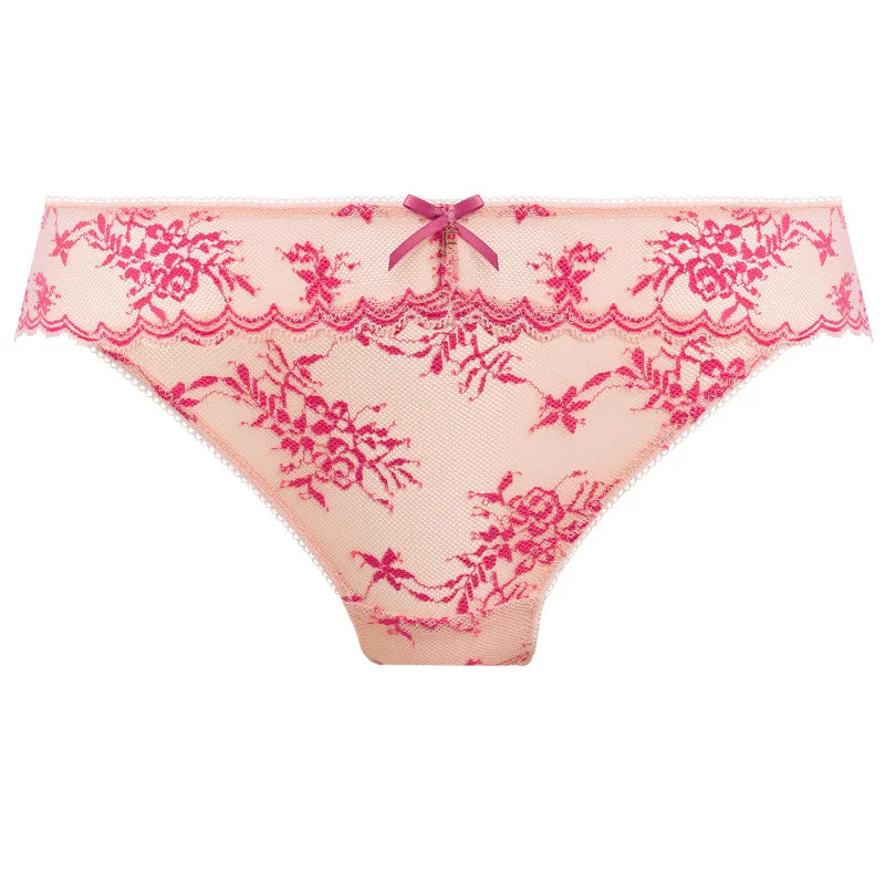 Women's panties for maternity and postpartum wear-Offbeat Decadence Brief Vintage Rose - Freya