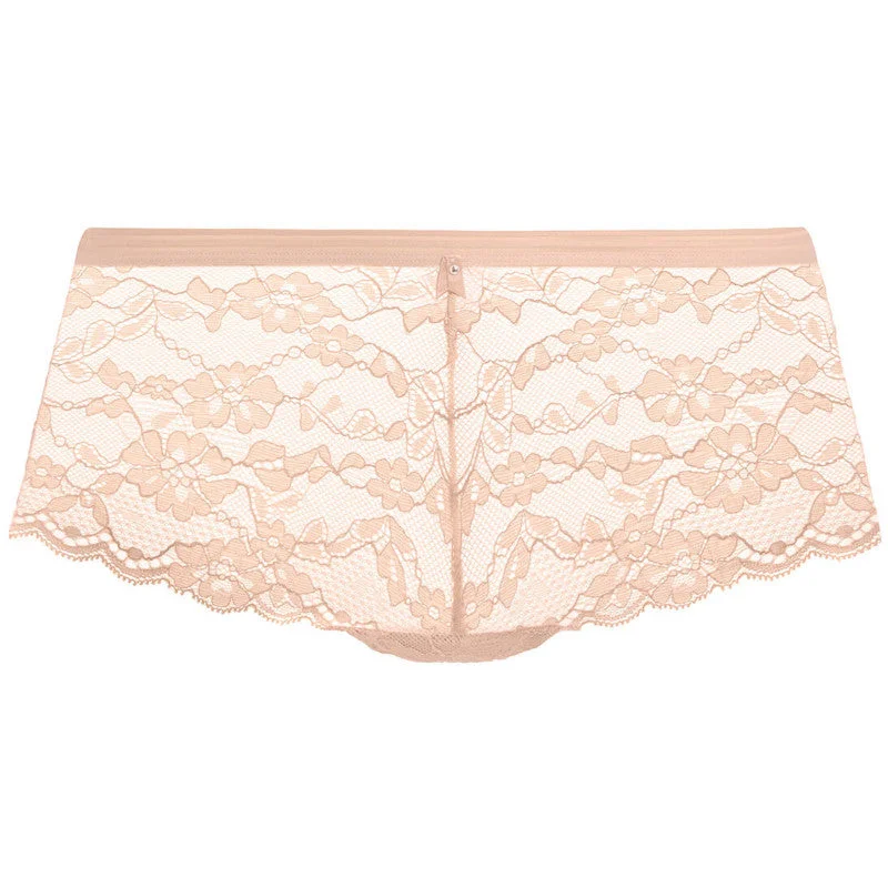 Padded panties for a smooth finish-Offbeat Short Natural Beige Nude - Freya