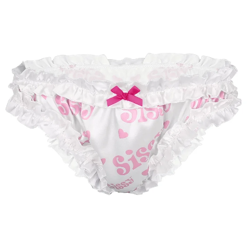 Women's panties for all-day wear with stretch fabric-"Royal Sissy" Pouch Panties