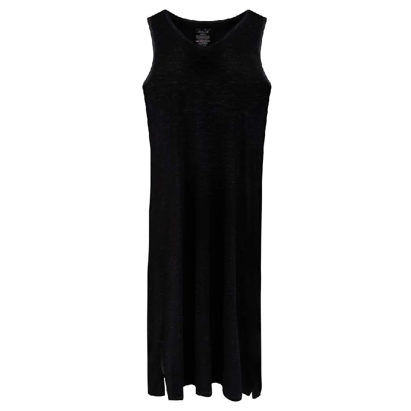 Trendy women's sleep tops with floral designs-Hacci Lounge Dress