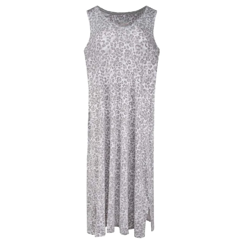 Grey Cheetah Print