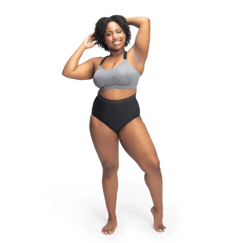 High-support panties for large bust-Leakproof High Waisted Brief