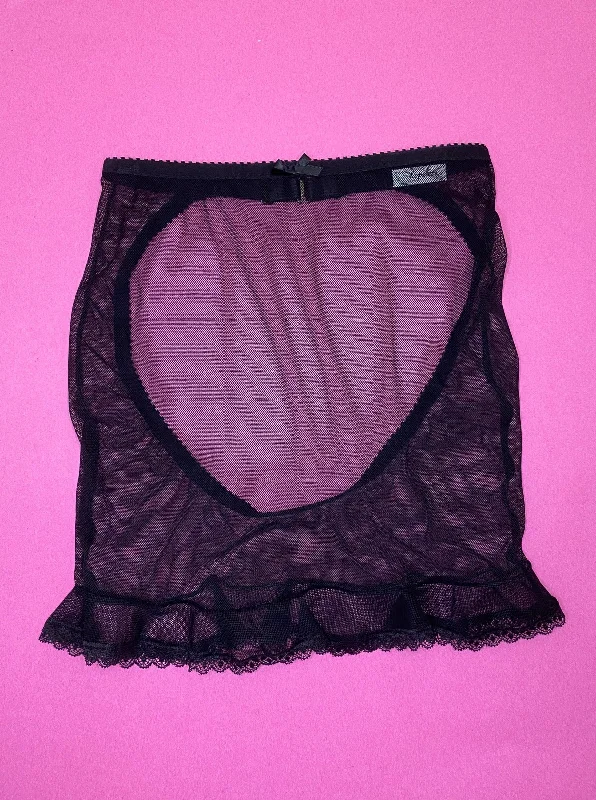 Women's sleep tops for a peaceful sleep experience-Hopeless: Lizzie Mesh Spanking Skirt - XXL Women's sleep tops for a peaceful sleep experience-Hopeless: Lizzie Mesh Spanking Skirt - XXL