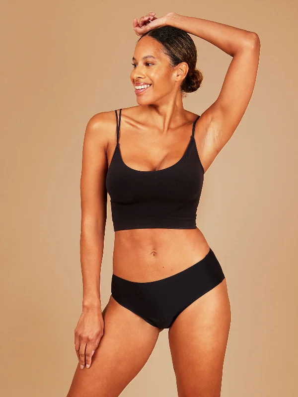 Women's panties for tummy shaping with breathable fabric-Seamless Bikini Brief