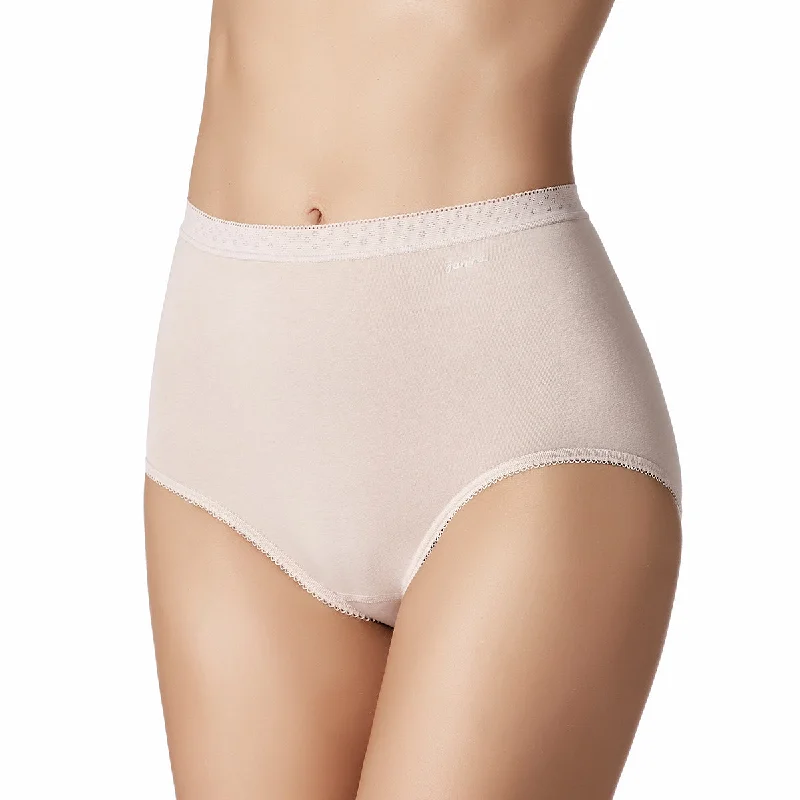 Smooth-fitting panties for tight clothes-Janira Maxi Esencial Full Briefs - 3 Pack