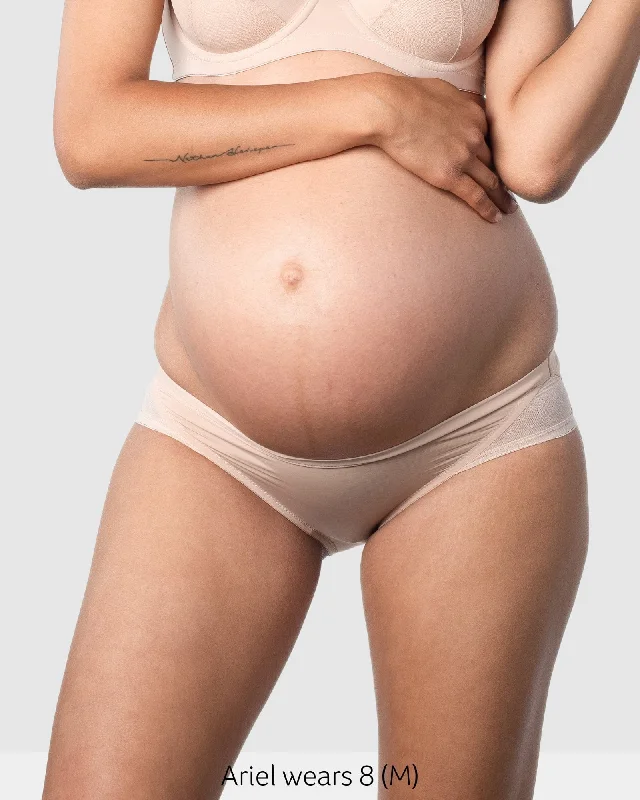 Women's panties with side lace details-LUNAR ECLIPSE CASHMERE BIKINI BRIEF