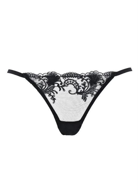Women's panties for evening wear-Marseille Panty (Black)