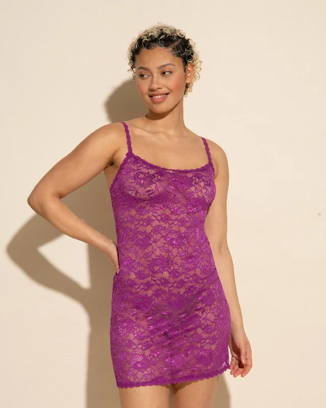 Elegant women's sleep tops for a chic look-Foxie Chemise