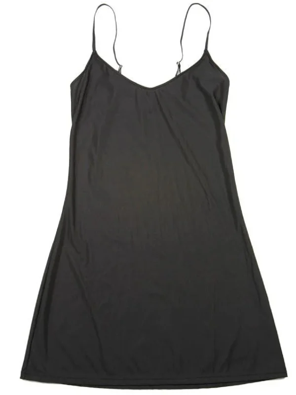 Cozy women's sleep tops for casual relaxation-Only Hearts Second Skin Long Full Slip