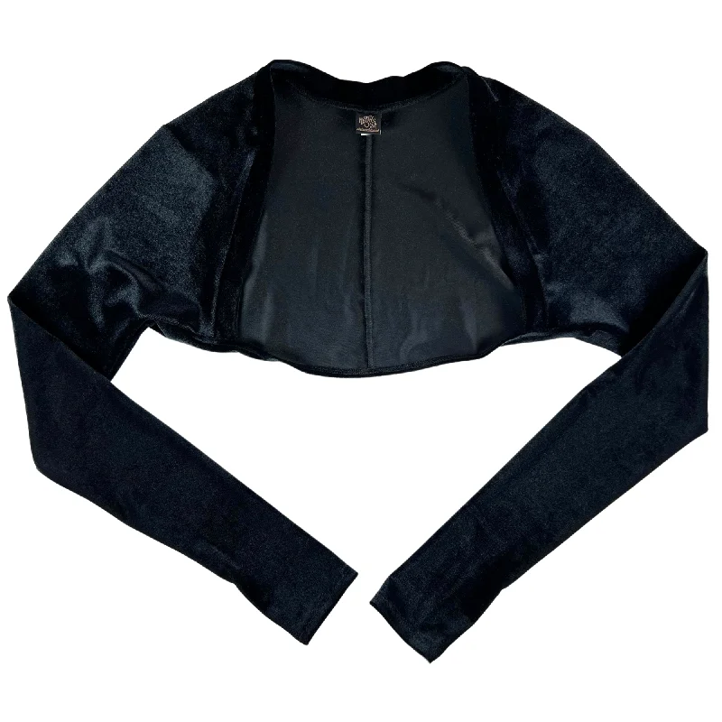 Elegant women's sleep tops for luxurious feel-Only Hearts Velvet Underground Shrug