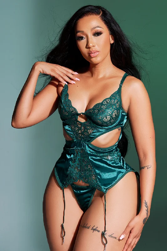 Stylish sleep tops for women with relaxed style-Sexy Back Bodysuit