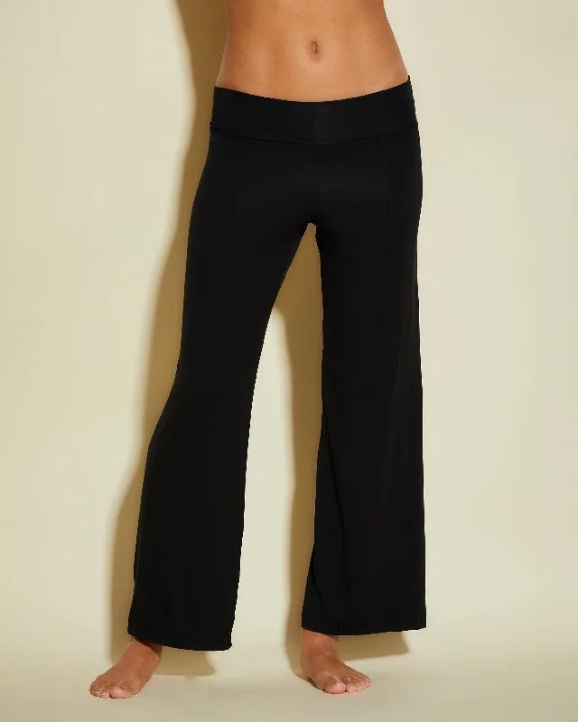 Comfortable cotton women's sleep tops-Petite Pants