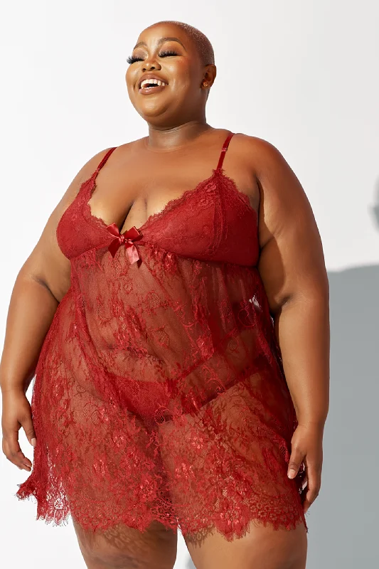 Women's sleep tops for perfect nightwear-The Lerato Baby Doll