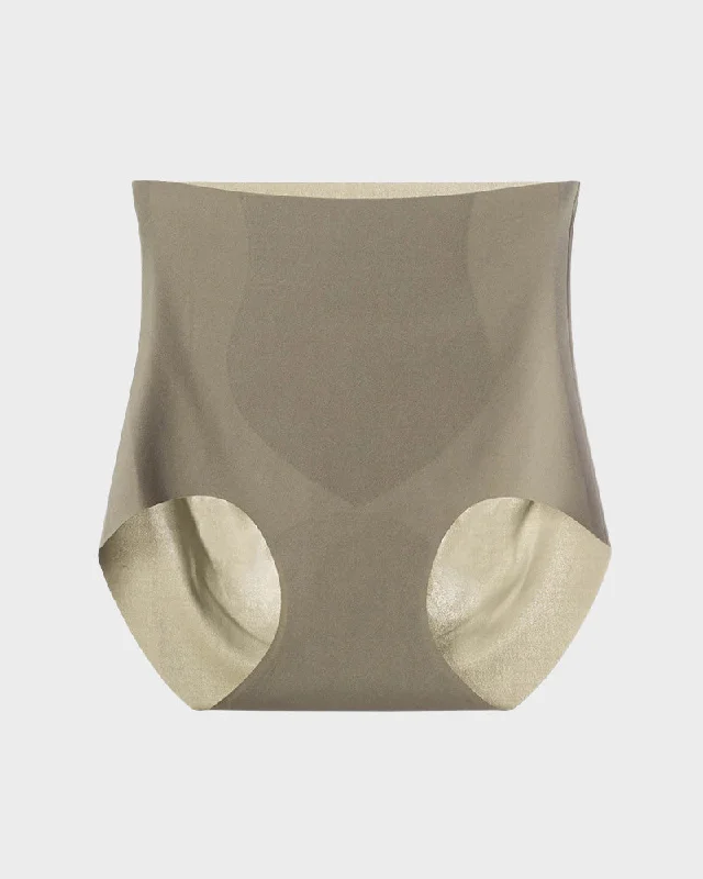 Bustiers and corsets with satin finish-Woobilly® Women’s High-Waist Tummy Control Seamless Yoga Underwear